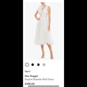 Bridal Dress Mac Duggal- Brand New With Tags